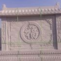 防城港 芝麻白花岗岩屏风，照壁，影壁