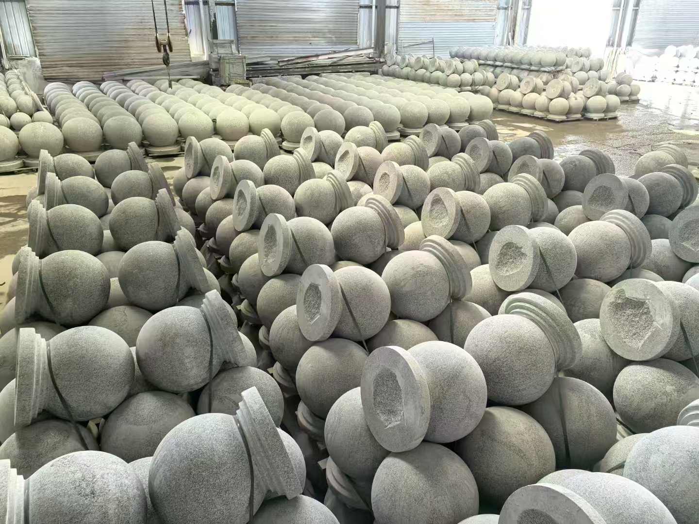 防城港石材挡车球