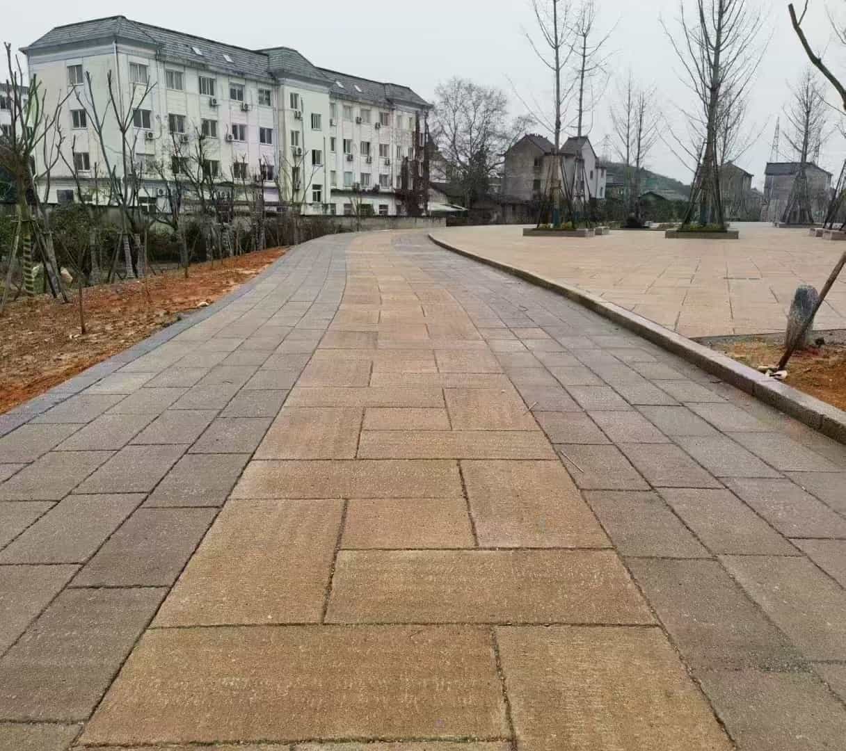 防城港仿古石铺装效果