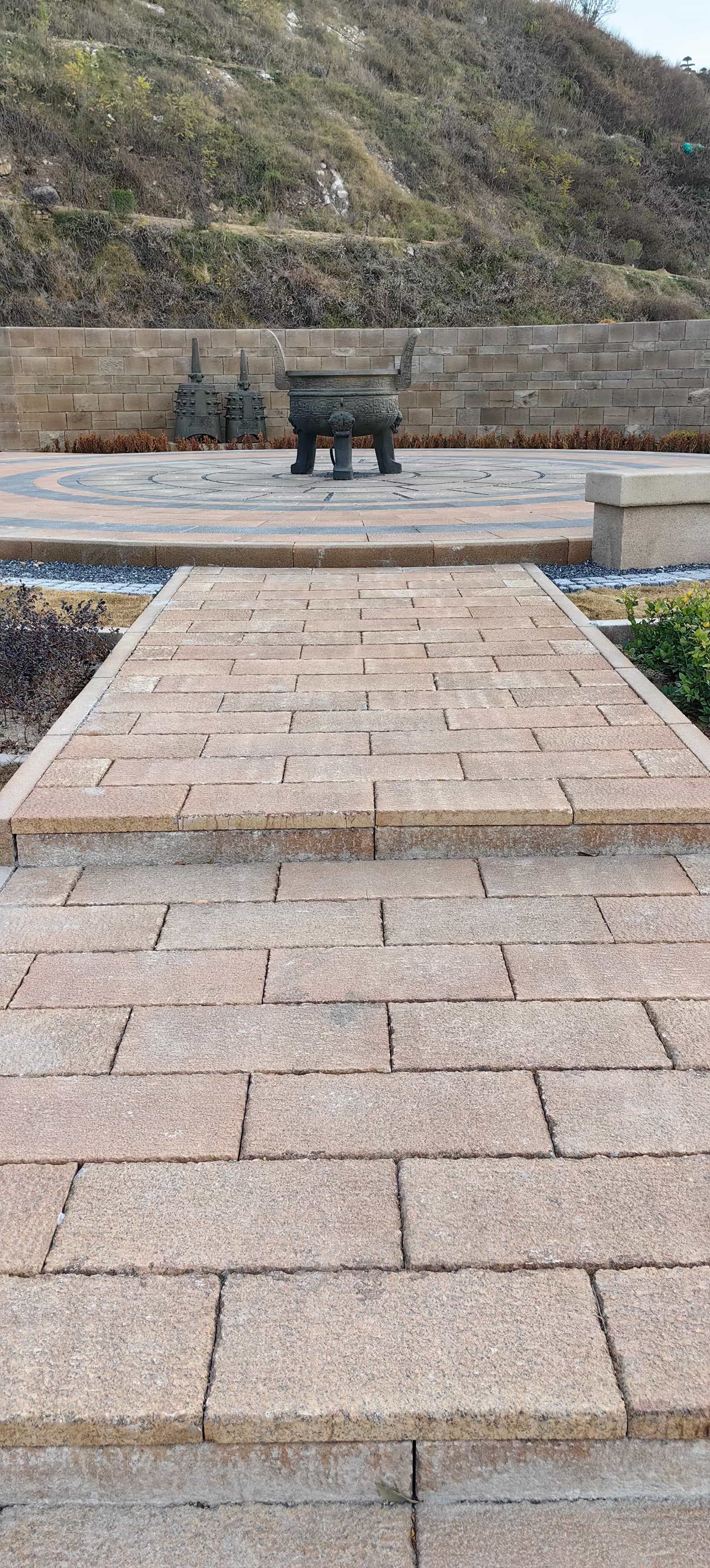 防城港仿古石铺装效果