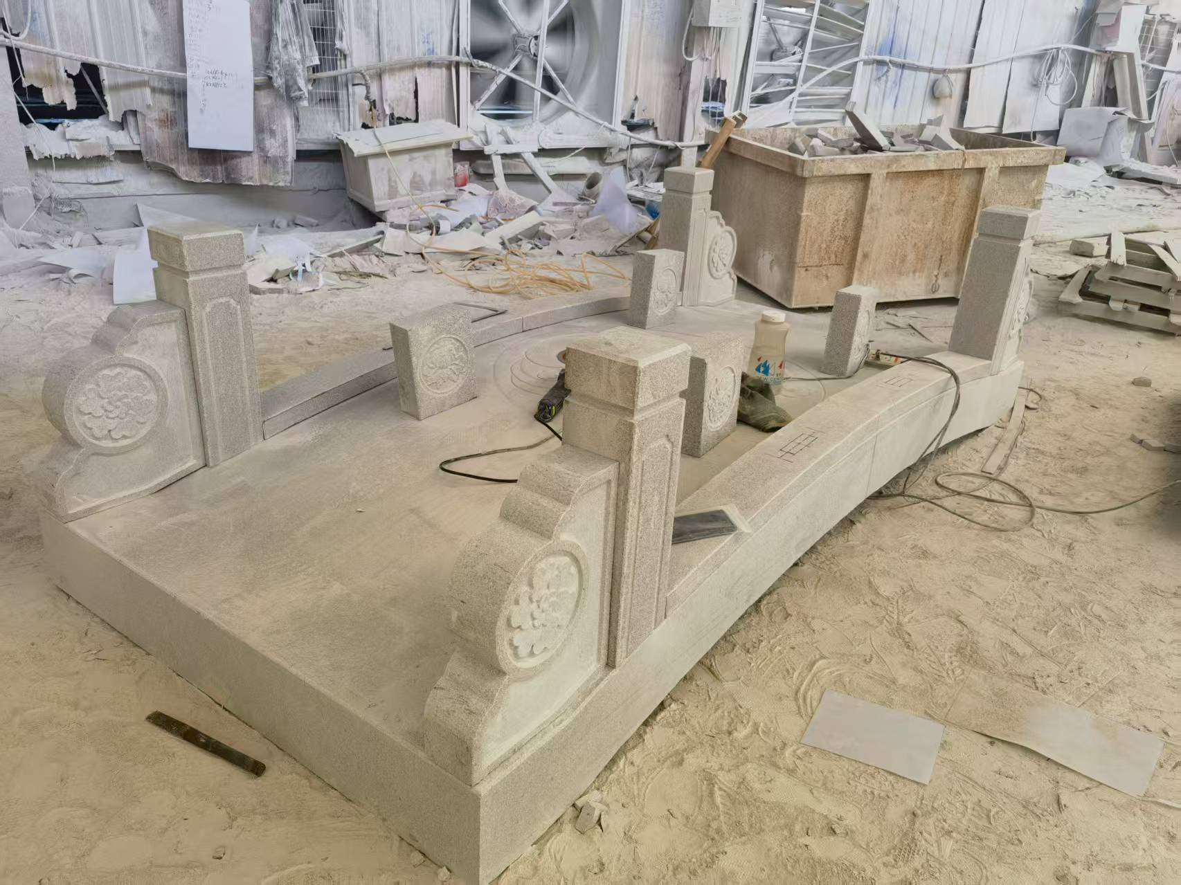 防城港 芝麻灰火烧面石桥-拼装