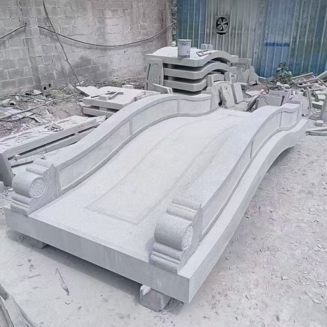 防城港 芝麻灰花岗岩园林景观 小石桥